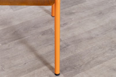 orange luxor chair